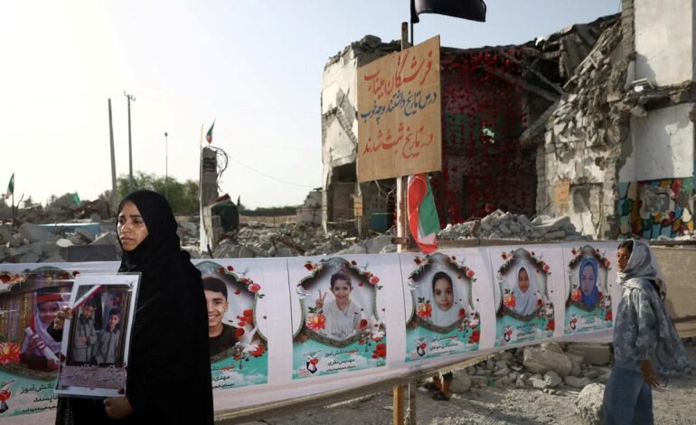 Trump says it may never be known who was at fault for strike on girls’ school in Iran