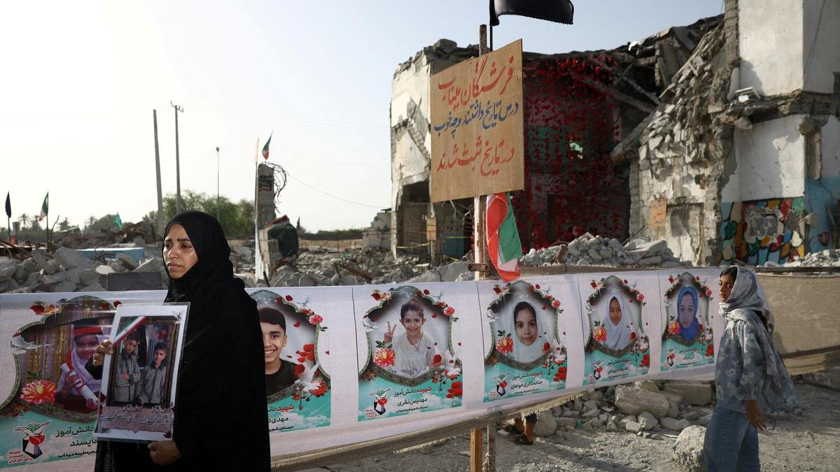 Trump says it may never be known who was at fault for strike on girls’ school in Iran
