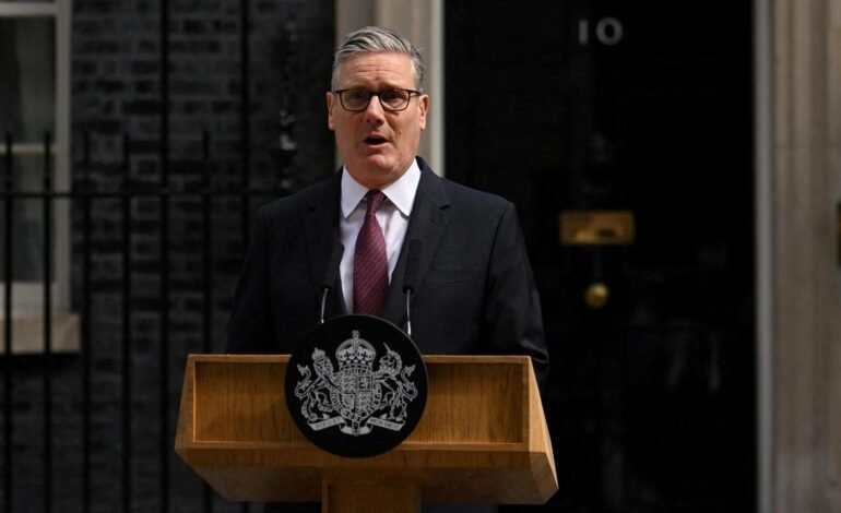Keir Starmer announces his resignation as U.K. Prime Minister