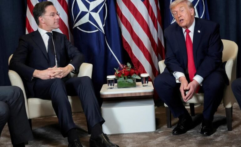 NATO Chief heads to the White House to soothe the president ahead of next month’s summit