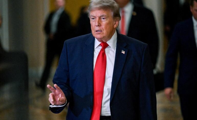 Trump abruptly cancels signing Housing bill, blindsiding Republicans