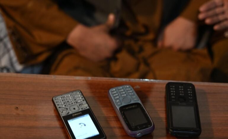 Afghanistan’s Taliban government imposes smartphone ban on government officials
