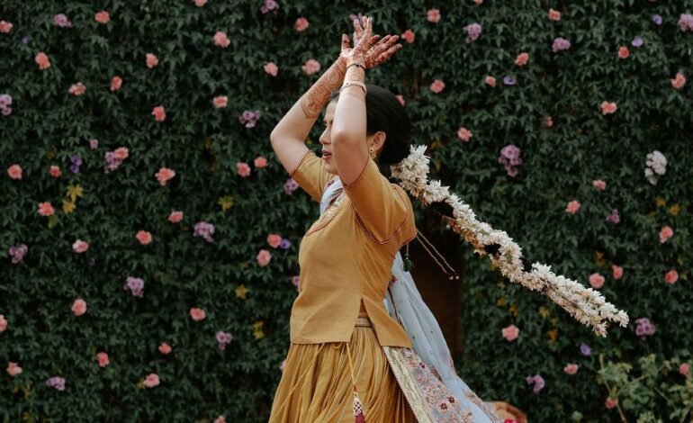 5 Vogue brides tell us how they turned heirloom saris into new wedding looks