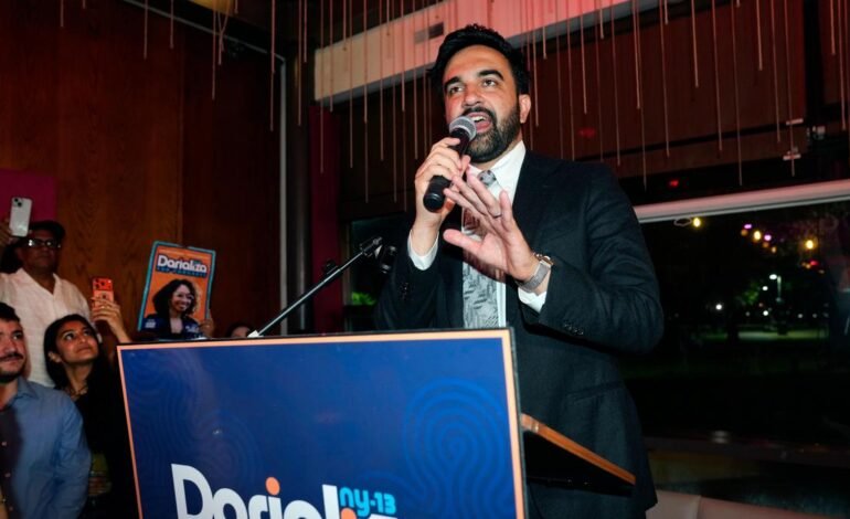 Zohran Mamdani-backed candidates excel in congressional primaries