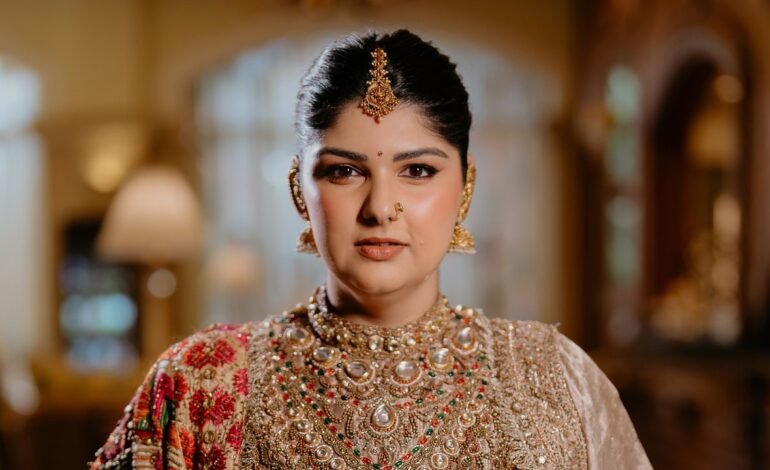 Anshula Kapoor’s embellished pre-wedding lehenga took 1600 hours to make