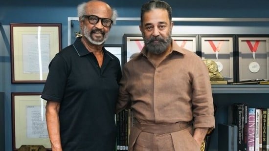 Kamal Haasan reveals how Dharman with Rajinikanth was born on a flight 40 years ago; director compares it to Padayappa