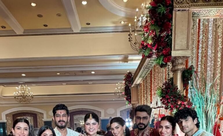 All the inside photos from Anshula Kapoor’s wedding celebrations