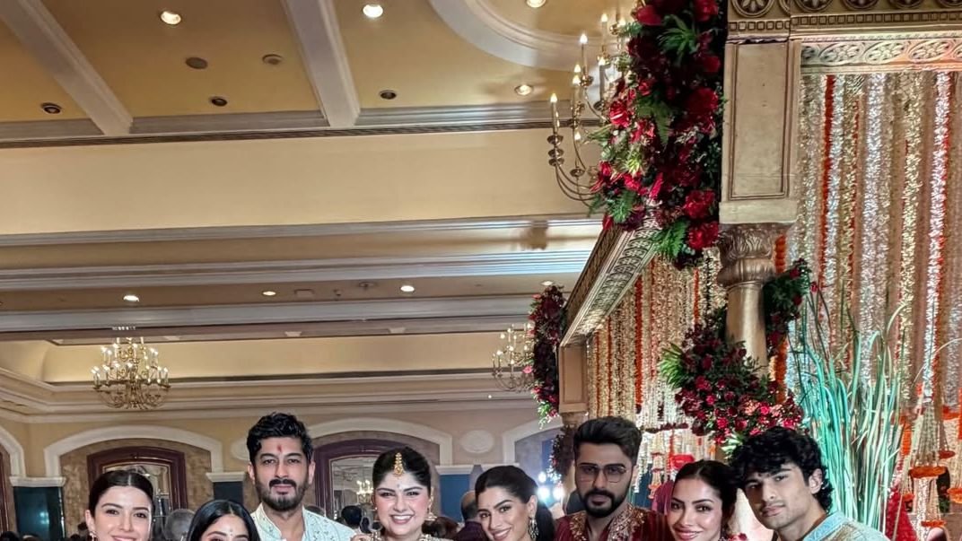 All the inside photos from Anshula Kapoor’s wedding celebrations