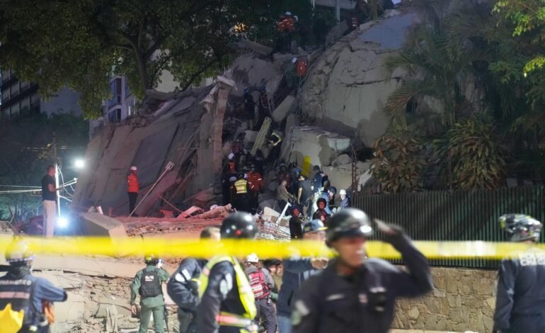 Back-to-back powerful earthquakes hit Venezuela, buildings collapse in capital Caracas