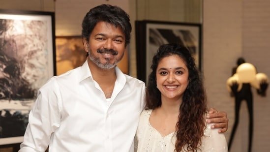 Tamil Nadu CM Vijay ‘reintroducing himself’ not as a hero on screen but as a leader, says Keerthy Suresh
