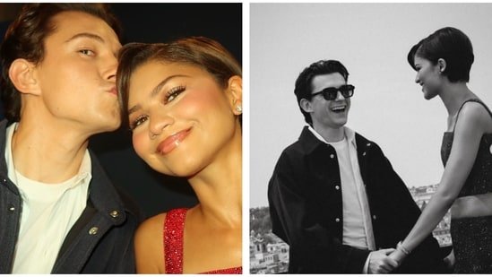 Internet gushes as Tom Holland gives Zendaya a forehead kiss during Spider-Man Brand New Day tour: ‘Favourite couple’